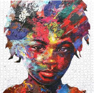 Angela People Of Color Jigsaw Puzzle By eeBoo