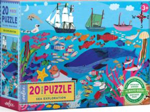 Sea Exploration Fish Children's Puzzles By eeBoo