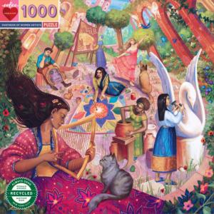 Pantheon of Women Artists Music Jigsaw Puzzle By eeBoo