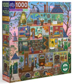 The Alchemist's Home Around the House Jigsaw Puzzle By eeBoo