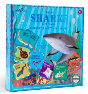 Sharks & Friends Shiny Memory Matching By eeBoo