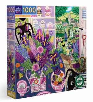 Lavender Kitchen  Around the House Jigsaw Puzzle By eeBoo