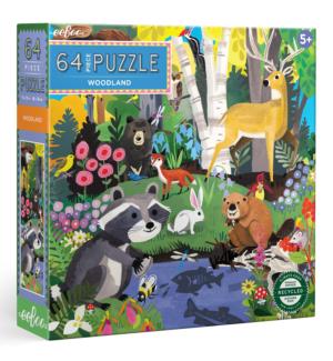 Woodland  Animals Children's Puzzles By eeBoo