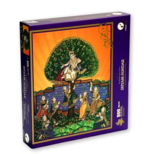 Shyam Sundar Puzzle (Sri Krishna Leela Series) Cultural Art Jigsaw Puzzle By Puzzle Desh