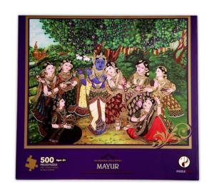 Mayur Puzzle (Sri Krishna Leela Series) Cultural Art Jigsaw Puzzle By Puzzle Desh