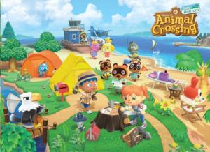 Animal Crossing "Welcome To Animal Crossing" Nintendo Jigsaw Puzzle By USAopoly