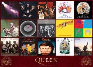 Queen "Queen Forever" Puzzle Nostalgic / Retro Jigsaw Puzzle By USAopoly