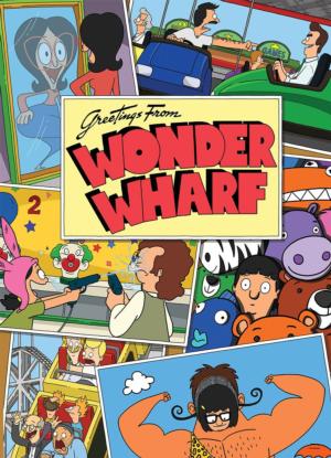 Bob's Burgers "Greetings From Wonder Wharf" Jigsaw Puzzle By USAopoly