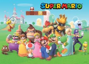 Super Mario Mushroom Kingdom Nintendo Jigsaw Puzzle By USAopoly