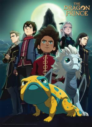 The Dragon Prince "Heroes At The Storm Spire" Pop Culture Cartoon Jigsaw Puzzle By USAopoly