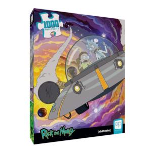 Rick And Morty "The Outside World Is Our Enemy, Morty!" Cartoon By USAopoly