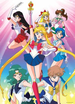 Sailor Moon Sailor Guardians Pop Culture Cartoon Jigsaw Puzzle By USAopoly