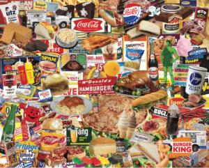 Boomers' Favorite Foods   Nostalgic / Retro Jigsaw Puzzle By Hart Puzzles