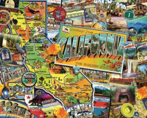 California Dreamin'   Travel Impossible Puzzle By Hart Puzzles