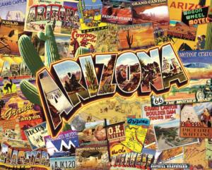 Arizona Collage Impossible Puzzle By Hart Puzzles