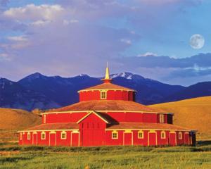Red Barn Americana Jigsaw Puzzle By Hart Puzzles