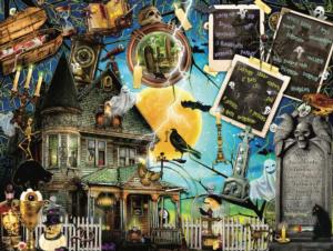 S&F Haunted House Halloween Jigsaw Puzzle By Hart Puzzles