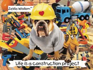 Zelda & Construction Quotes & Inspirational Jigsaw Puzzle By Hart Puzzles