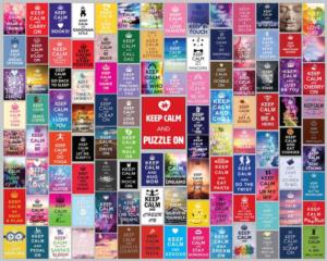 Keep Calm Puzzle On Quotes & Inspirational Jigsaw Puzzle By Hart Puzzles