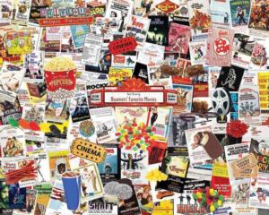 Boomers' Favorite Movies Collage Jigsaw Puzzle By Hart Puzzles