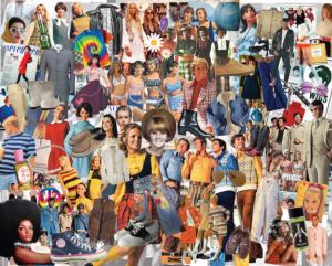 Boomers' Favorite Fashions Nostalgic & Retro Jigsaw Puzzle By Hart Puzzles