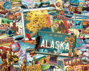 Alaska Collage Jigsaw Puzzle By Hart Puzzles