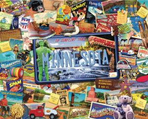 Minnesota Collage Jigsaw Puzzle By Hart Puzzles