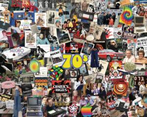 Stayin Alive in the 70's Collage Jigsaw Puzzle By Hart Puzzles