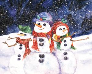 Snowmen Christmas Jigsaw Puzzle By Hart Puzzles