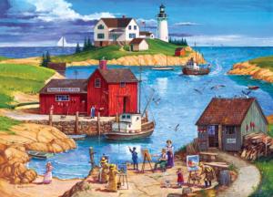 Ladium Bay Seascape / Coastal Living Jigsaw Puzzle By MasterPieces