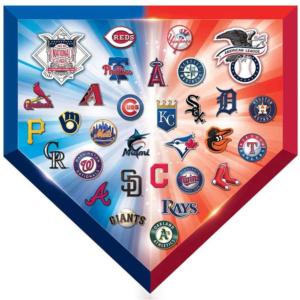 MLB Team Logos Sports Jigsaw Puzzle By MasterPieces