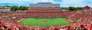NC State Wolfpack NCAA Stadium Panoramics Center View Sports Panoramic Puzzle By MasterPieces