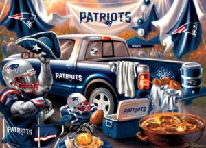 New England Patriots Gameday Football Jigsaw Puzzle By MasterPieces