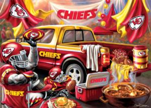 Kansas City Chiefs Gameday Sports Jigsaw Puzzle By MasterPieces