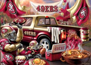 San Francisco 49ers Gameday Sports Jigsaw Puzzle By MasterPieces