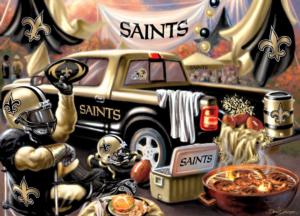 New Orleans Saints Gameday Sports Jigsaw Puzzle By MasterPieces