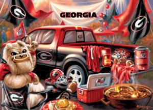 Georgia Gameday Sports Jigsaw Puzzle By MasterPieces