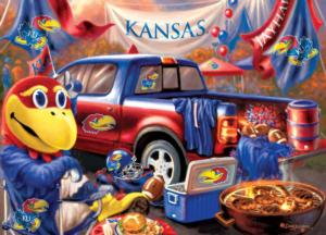 Kansas Gameday Sports Jigsaw Puzzle By MasterPieces