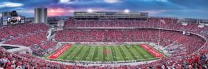 Ohio State University Buckeyes NCAA Stadium Panoramics Center View Sports Panoramic Puzzle By MasterPieces