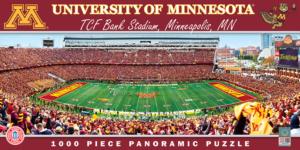 University of Minnesota Football Panoramic Puzzle By MasterPieces