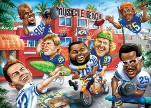 Los Angeles Rams NFL All-Time Greats  Sports Jigsaw Puzzle By MasterPieces