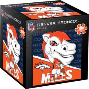 Denver Broncos NFL Mascot Sports Children's Puzzles By MasterPieces
