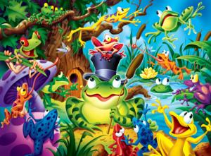 Abracadabra Frog Children's Puzzles By MasterPieces