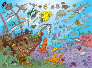 Underwater Under The Sea Children's Puzzles By MasterPieces