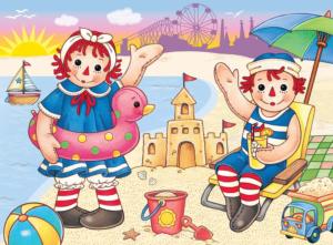 Raggedy Ann & Andy Beach Fun Movies / Books / TV Children's Puzzles By MasterPieces