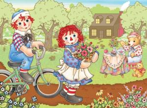 Raggedy Ann & Andy Bike Ride Movies & TV Children's Puzzles By MasterPieces