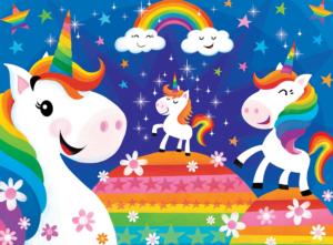 Rainbow Unicorns Rainbow & Gradient Children's Puzzles By MasterPieces