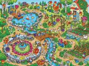 In the Garden Flower & Garden Children's Puzzles By MasterPieces