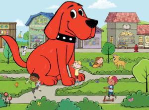 Clifford Town Square Cartoons Children's Puzzles By MasterPieces
