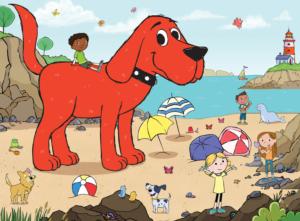 Clifford Summer Day Beach & Ocean Children's Puzzles By MasterPieces